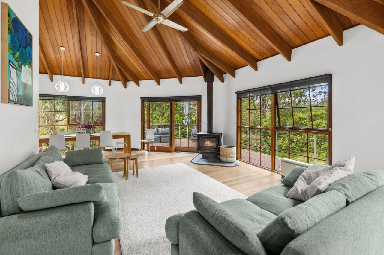 Villa Yirrip House Nestled On The Edge Of National Park Aireys Inlet Esterno foto